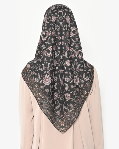 Midnight Square Scarf
