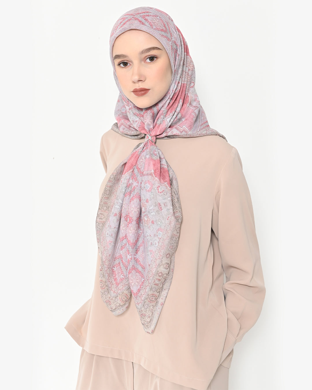Coralia Square Scarf