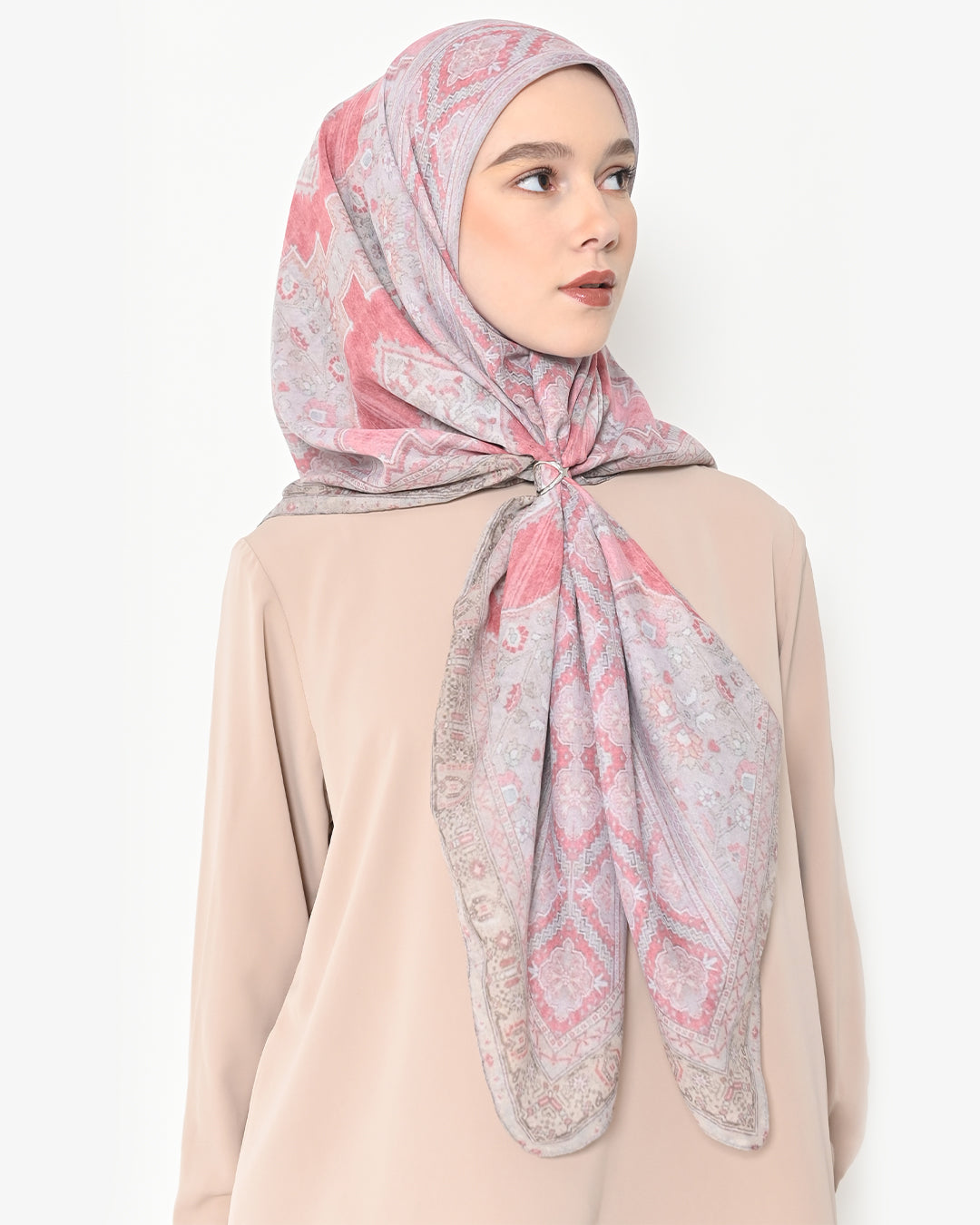 Coralia Square Scarf