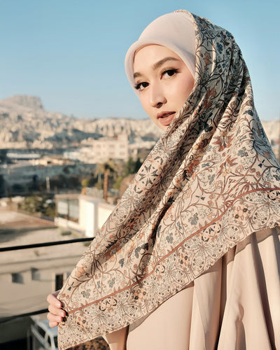Sandcastle Square Scarf