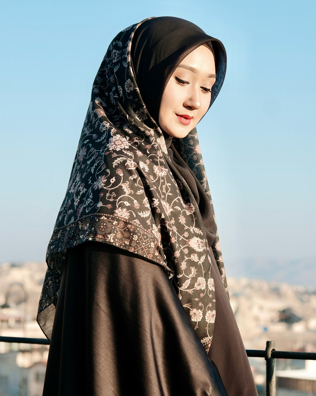 Midnight Square Scarf